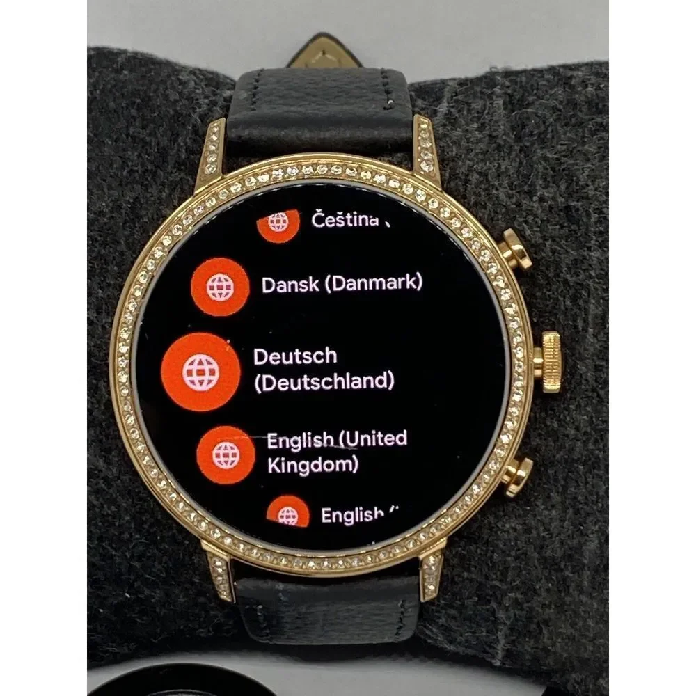 Fossil Gen 4 Authentic Digital Dial Smart Watch Custom Band FTW6011 LT438
